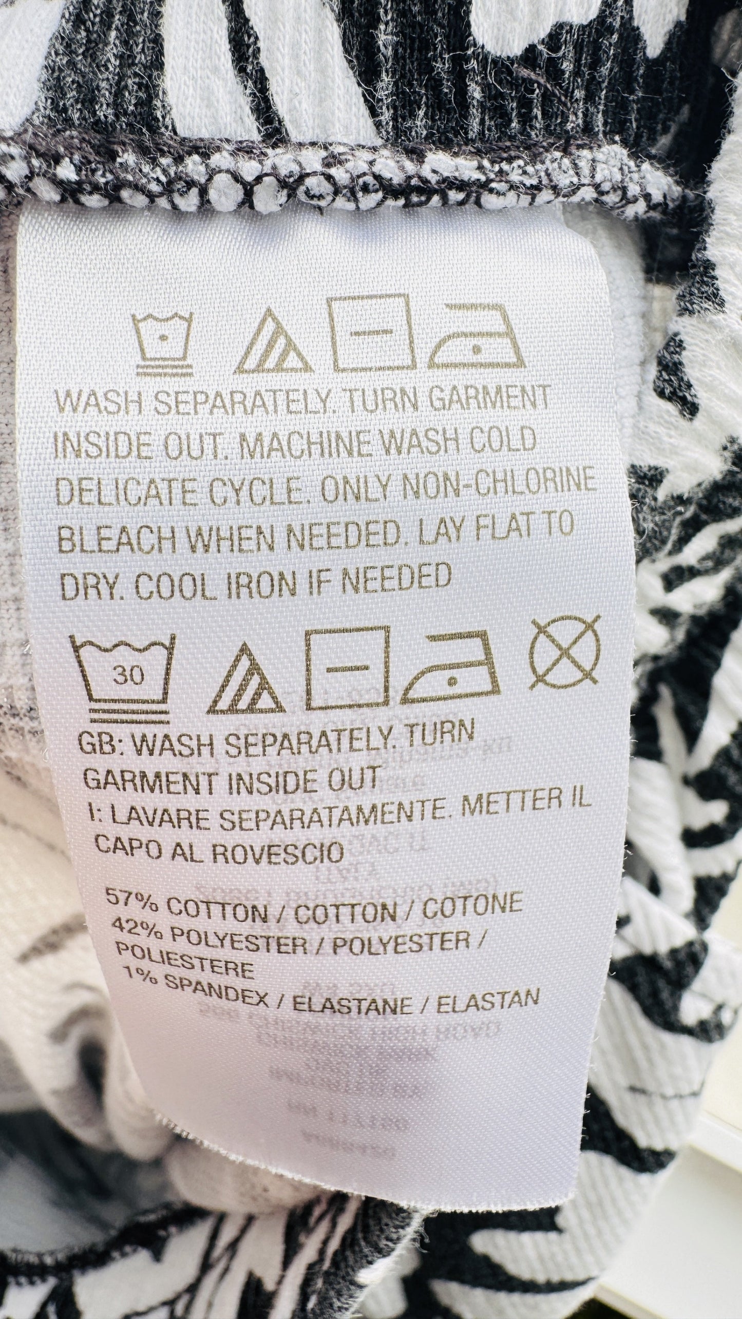 Belle by Kim Gravel Floral Wide Leg Cropped Pants - Size L