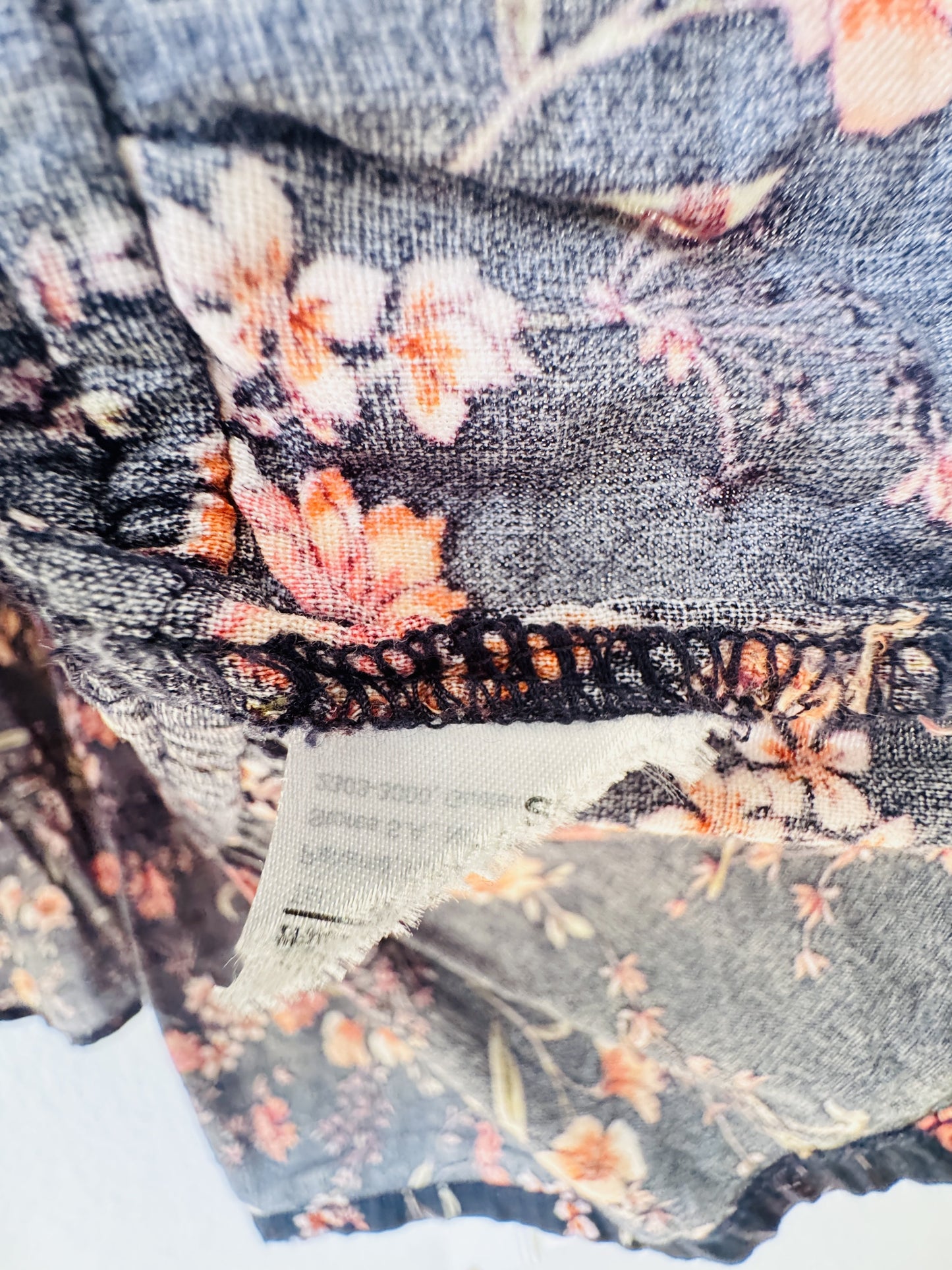 Old Navy Floral Tiered Peasant Blouse - Size S