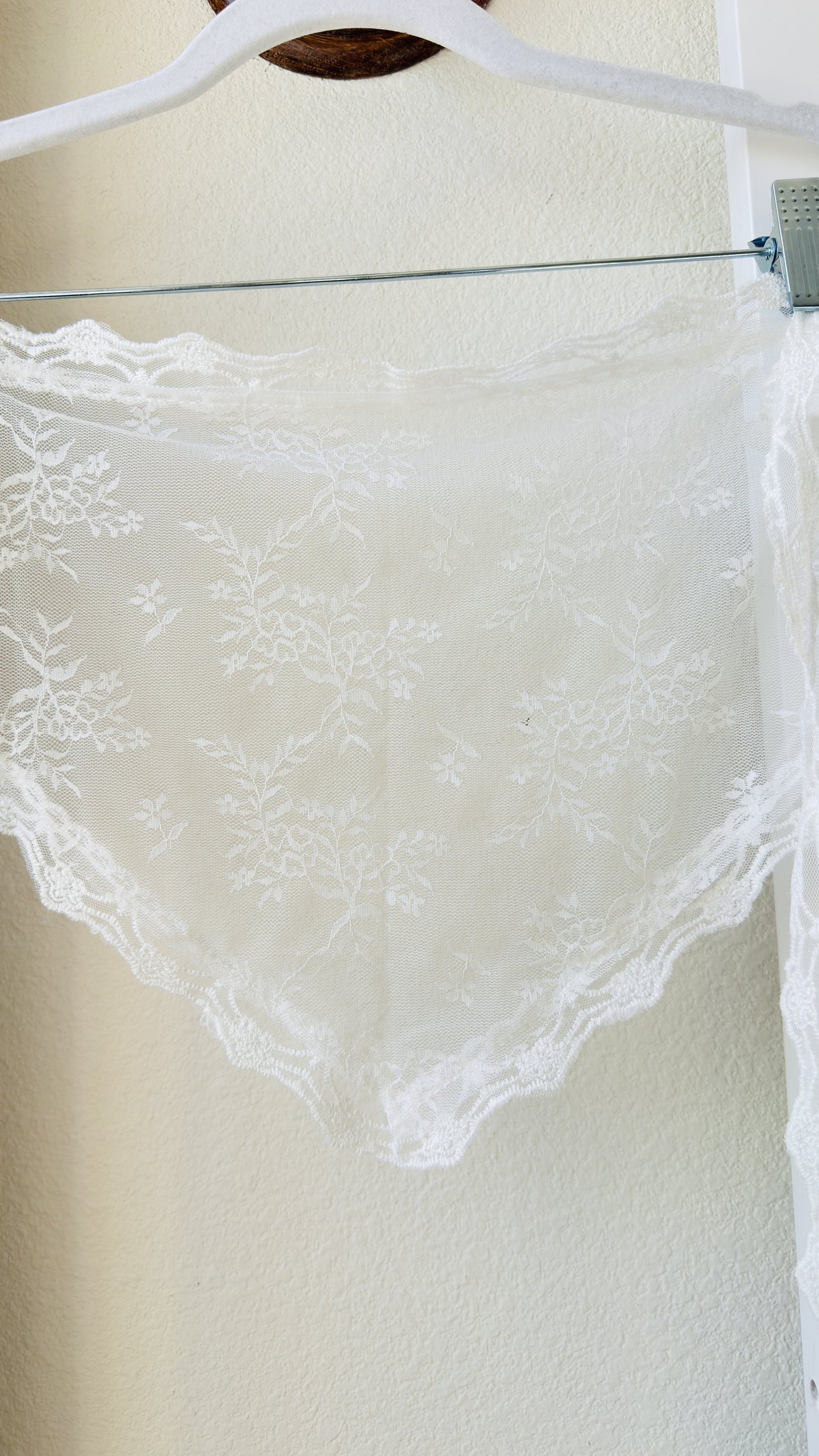 Floral Lace Triangle Hair Scarf Bandana