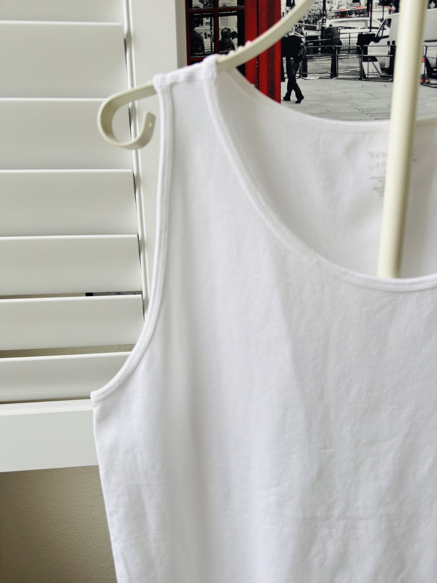 New York Laundry White Seamless Tank Top Size 2X/3X