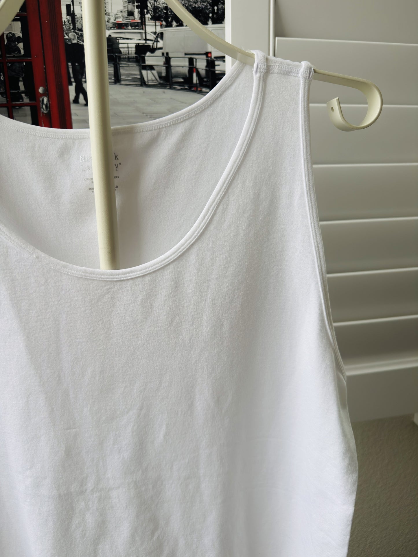 New York Laundry White Seamless Tank Top Size 2X/3X