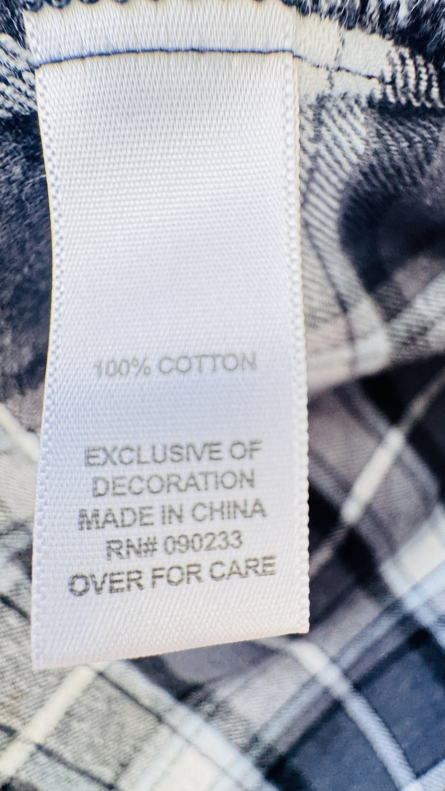 Brandy Melville Plaid Button Down Flannel Shirt - Size One Size