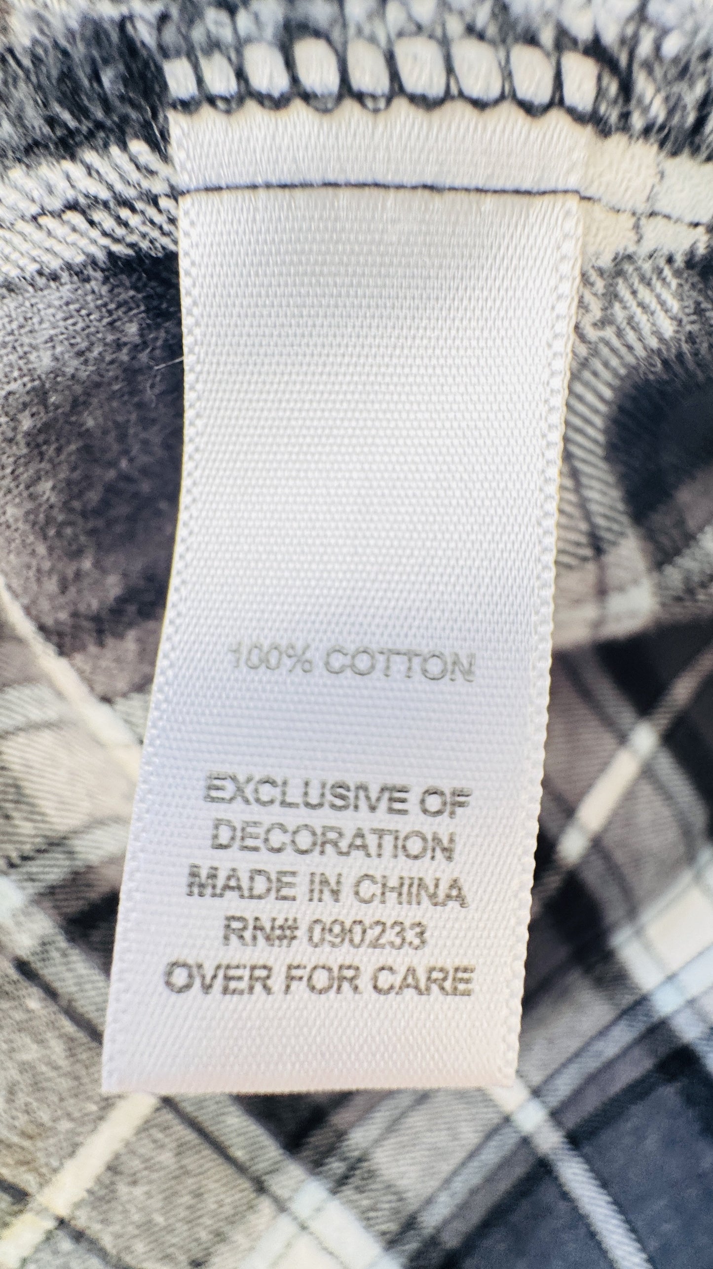 Brandy Melville Plaid Button Down Flannel Shirt - Size One Size