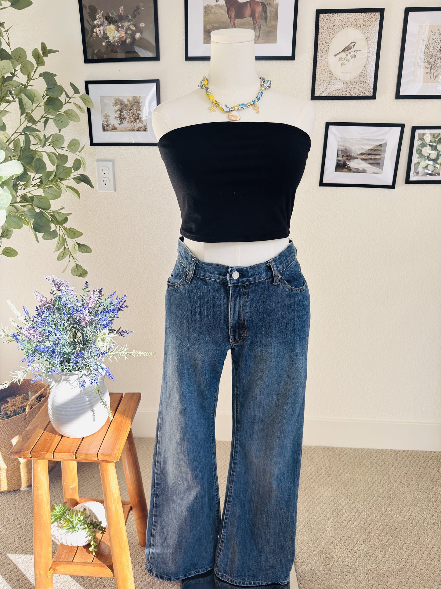 Wild Fable Black Strapless Tube Top - Size XXL