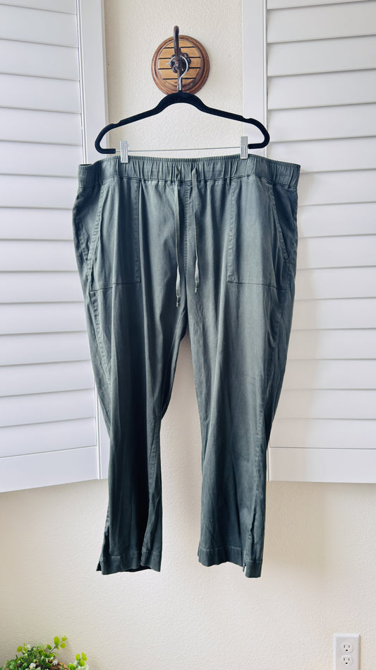 Buffalo David Bitton Tencel Cotton Drawstring Pants Size XXL