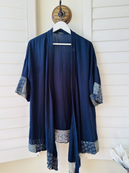 Coofandy Women’s Patchwork Kimono Cardigan - Size S