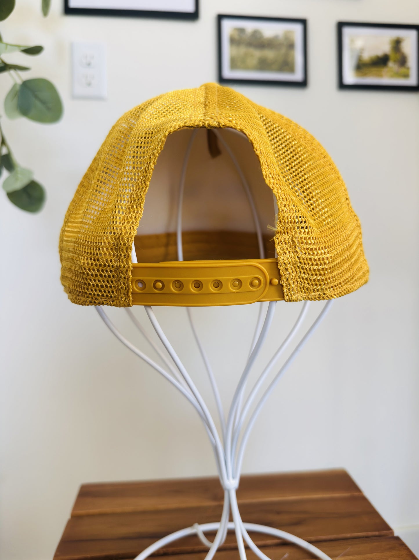 Mighty Fine "Not My First Rodeo" Yellow Trucker Hat