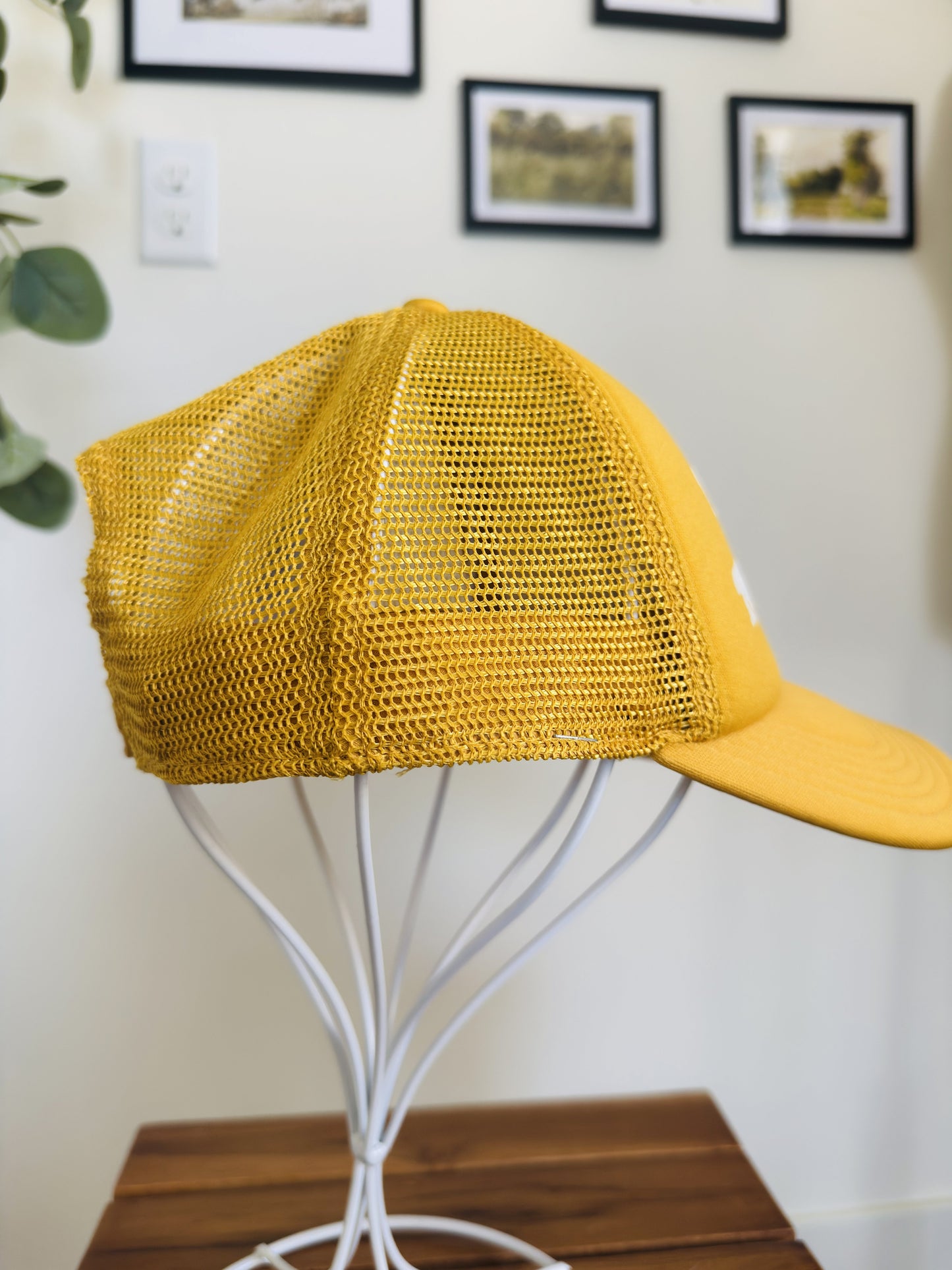Mighty Fine "Not My First Rodeo" Yellow Trucker Hat