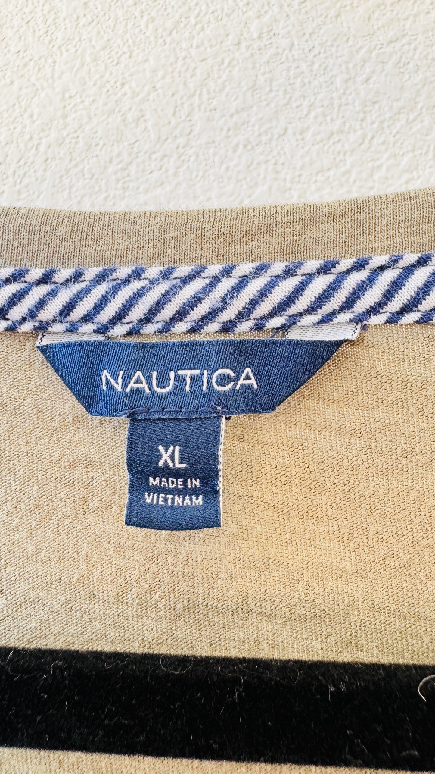 Nautica Olive Green Scoop Neck Tank Top - Size XL