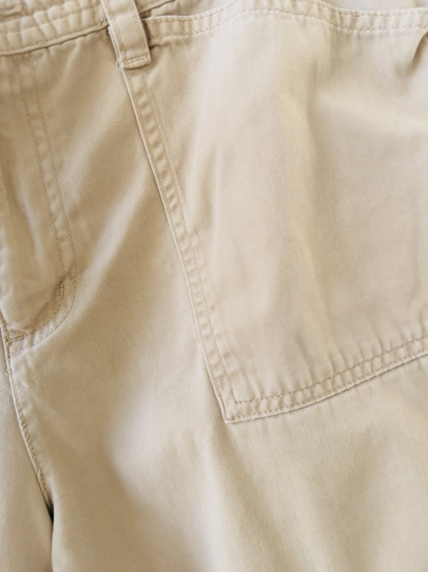 Lauren Ralph Lauren Beige Utility Chino Shorts Size 12