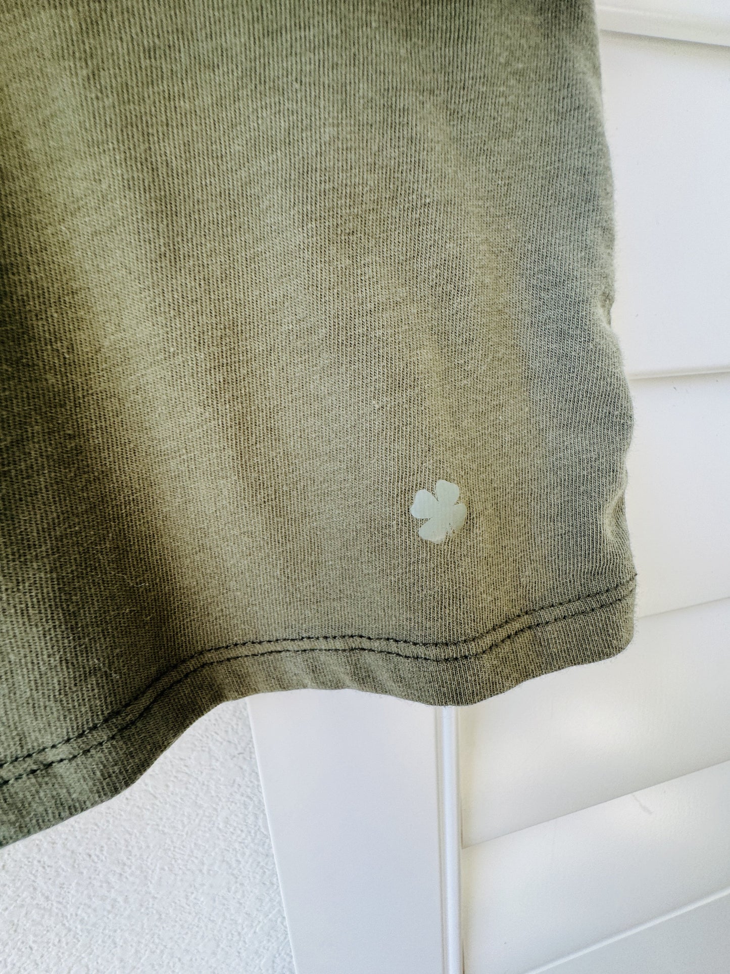 Lucky Brand Olive Green Scoop Neck Tank Top - Size L