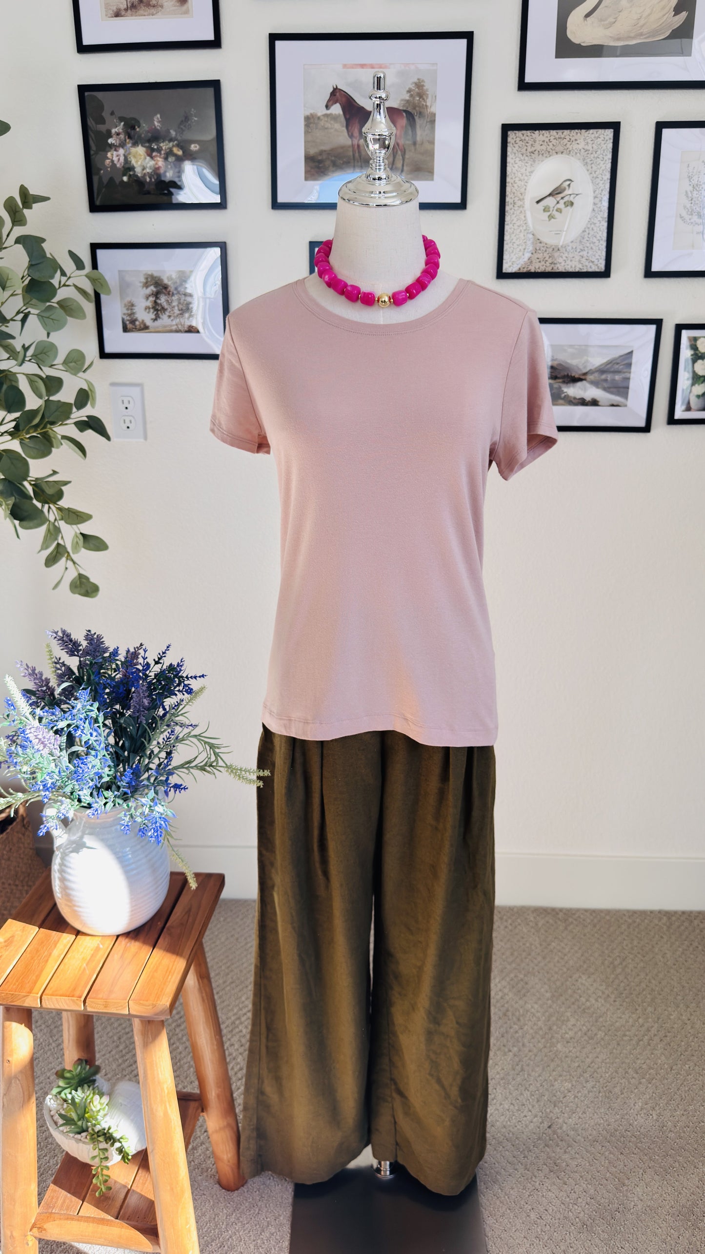 Madewell Pink Short Sleeve Cotton T-Shirt Size XS