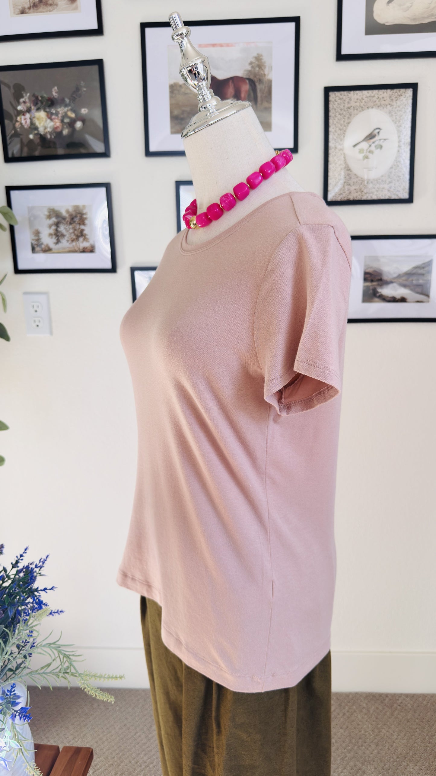 Madewell Pink Short Sleeve Cotton T-Shirt Size XS