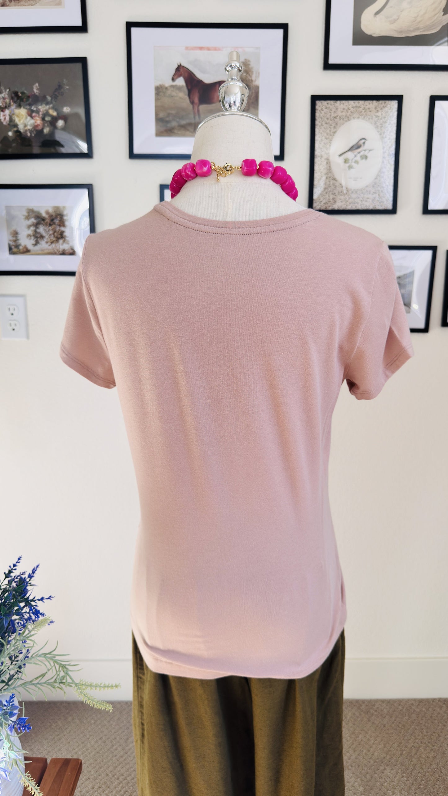 Madewell Pink Short Sleeve Cotton T-Shirt Size XS