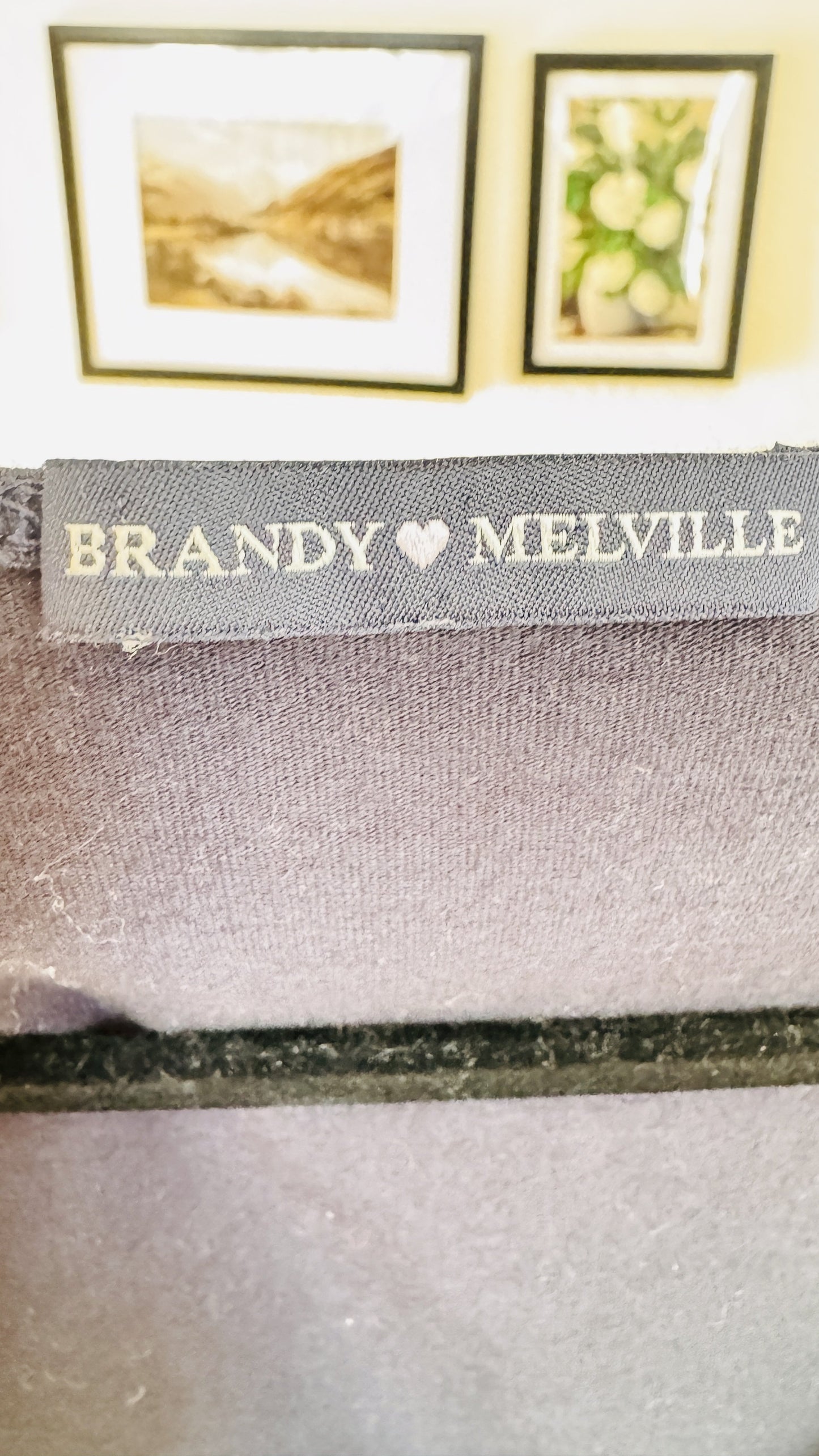 Brandy Melville Floral Print Short Sleeve Wrap Top - Size One Size