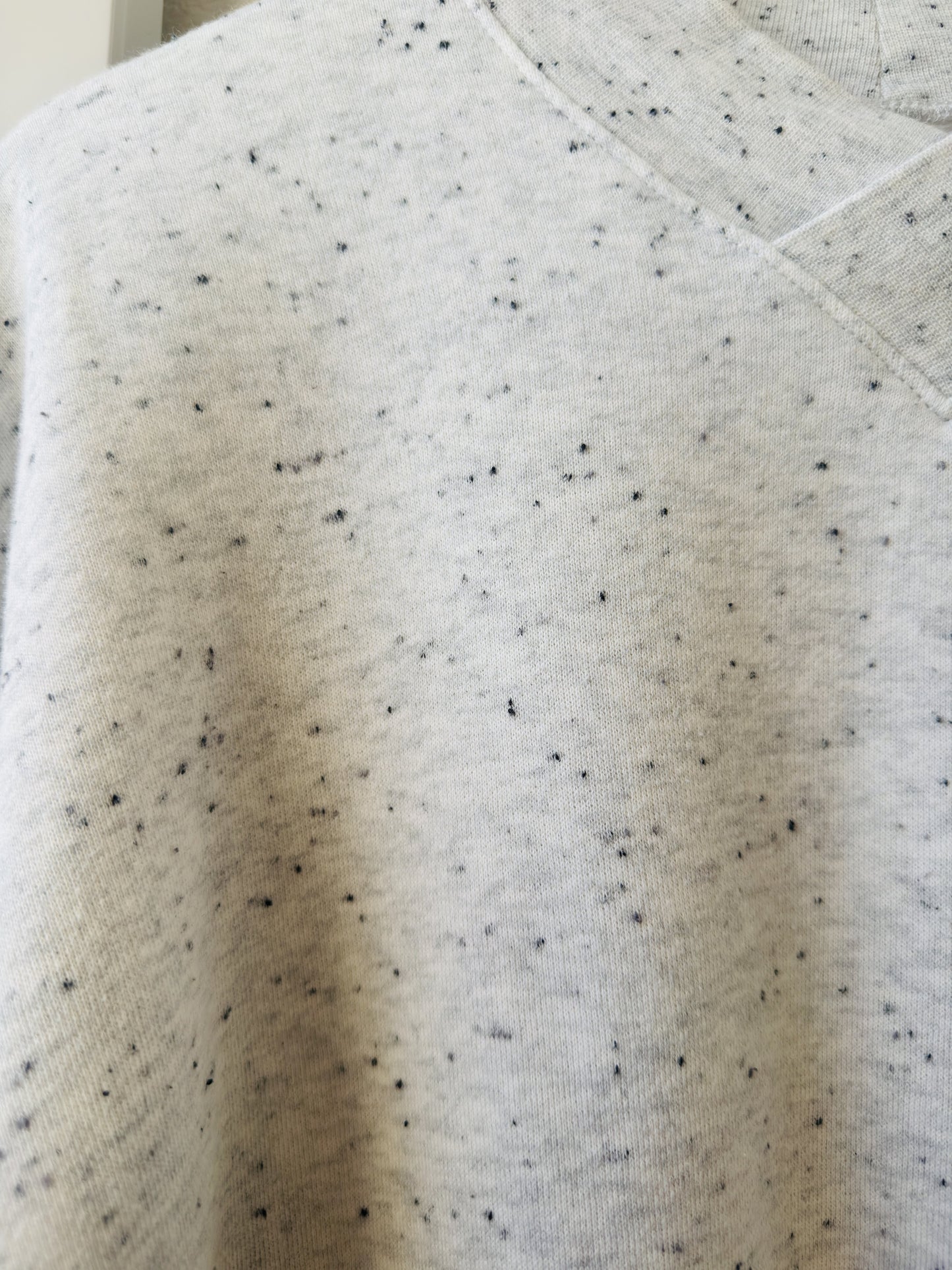 Madewell White Ribbed Pocket Tee - Size M