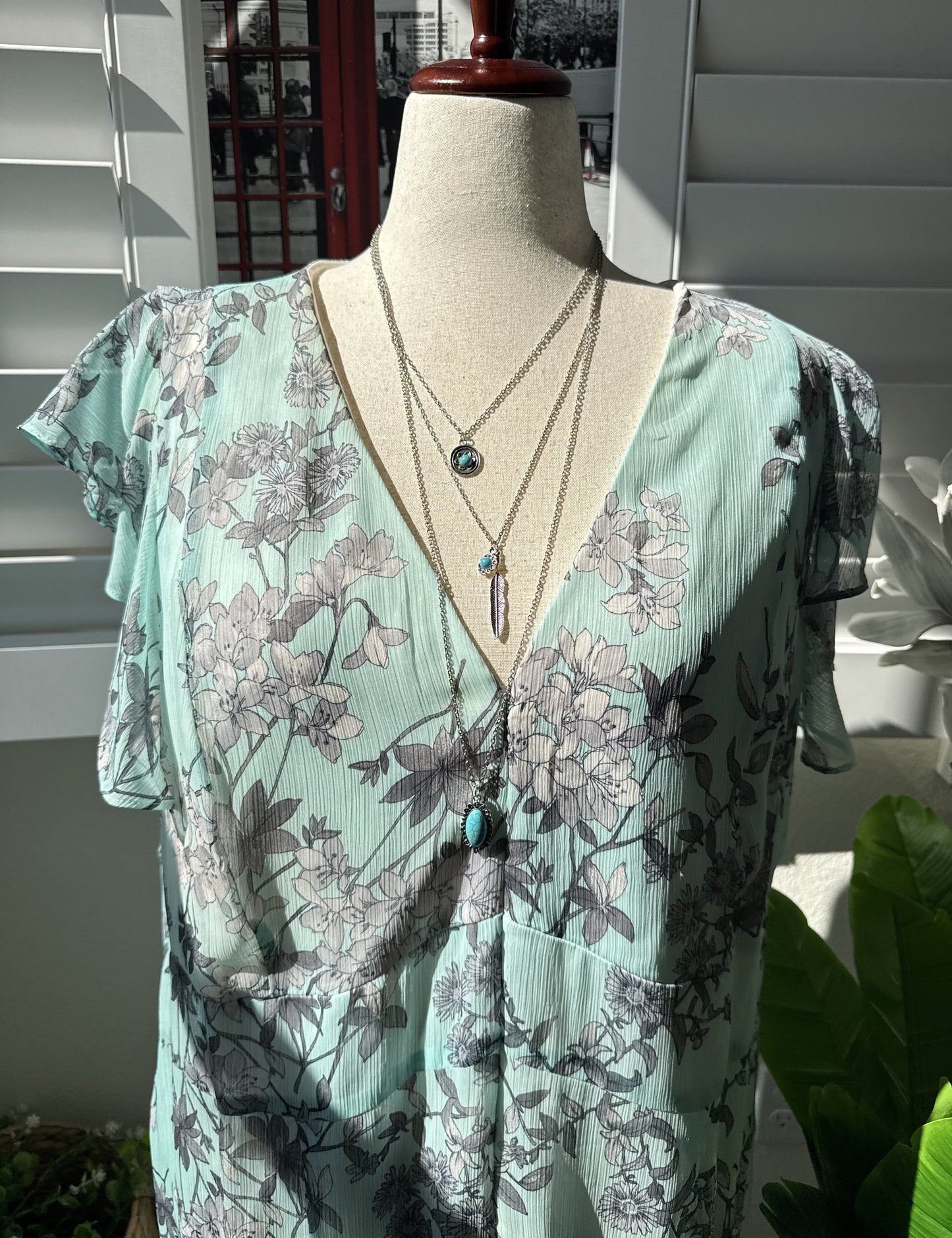 Tommy Hilfiger Women's Floral Print Maxi Dress, Size 22W
