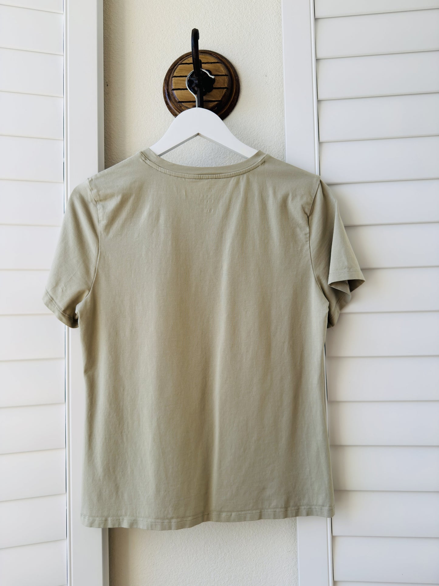 A New Day Khaki Crewneck Short Sleeve T-Shirt - Size M