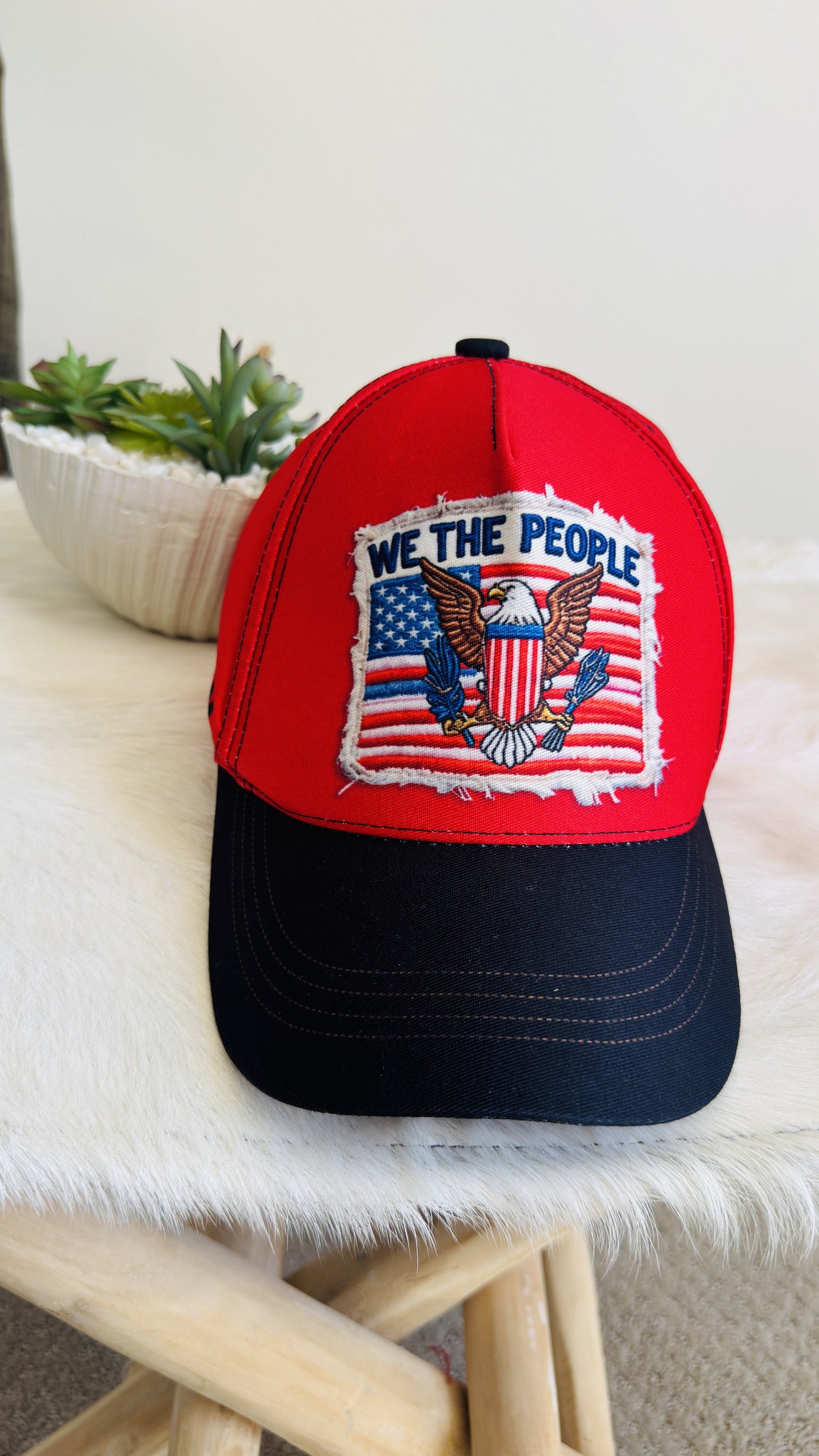 We The People 1776 Patriotic Snapback Hat