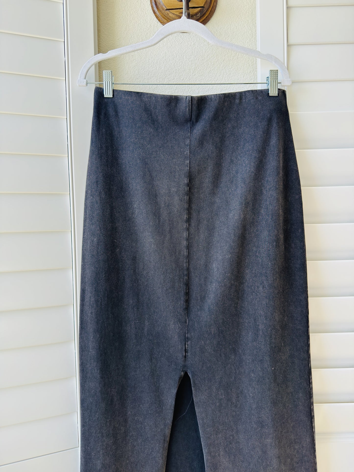 Z Supply Mineral Wash Cotton Maxi Skirt Size L
