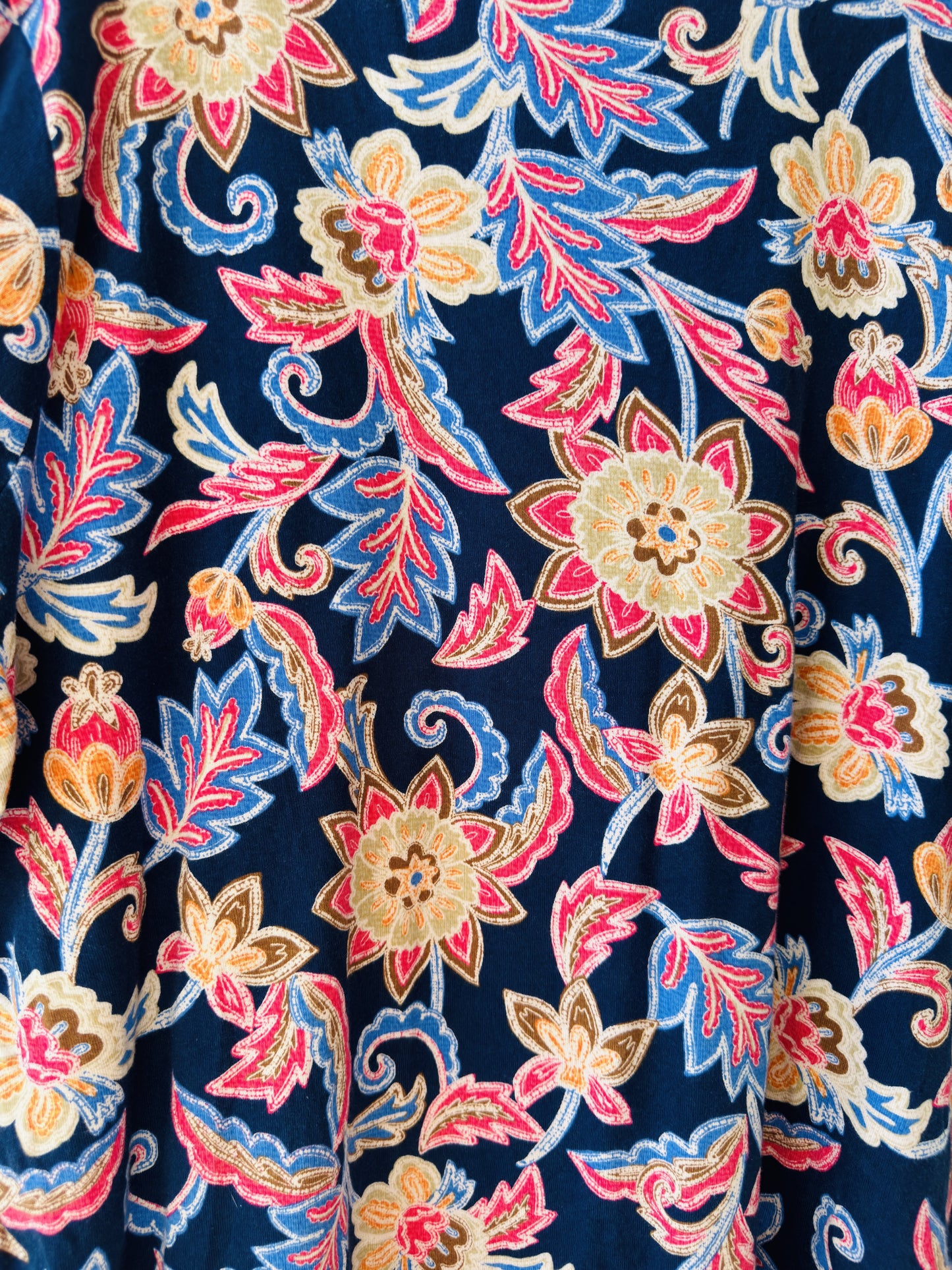 Croft & Barrow Floral Print Classic Tee - Size 3X