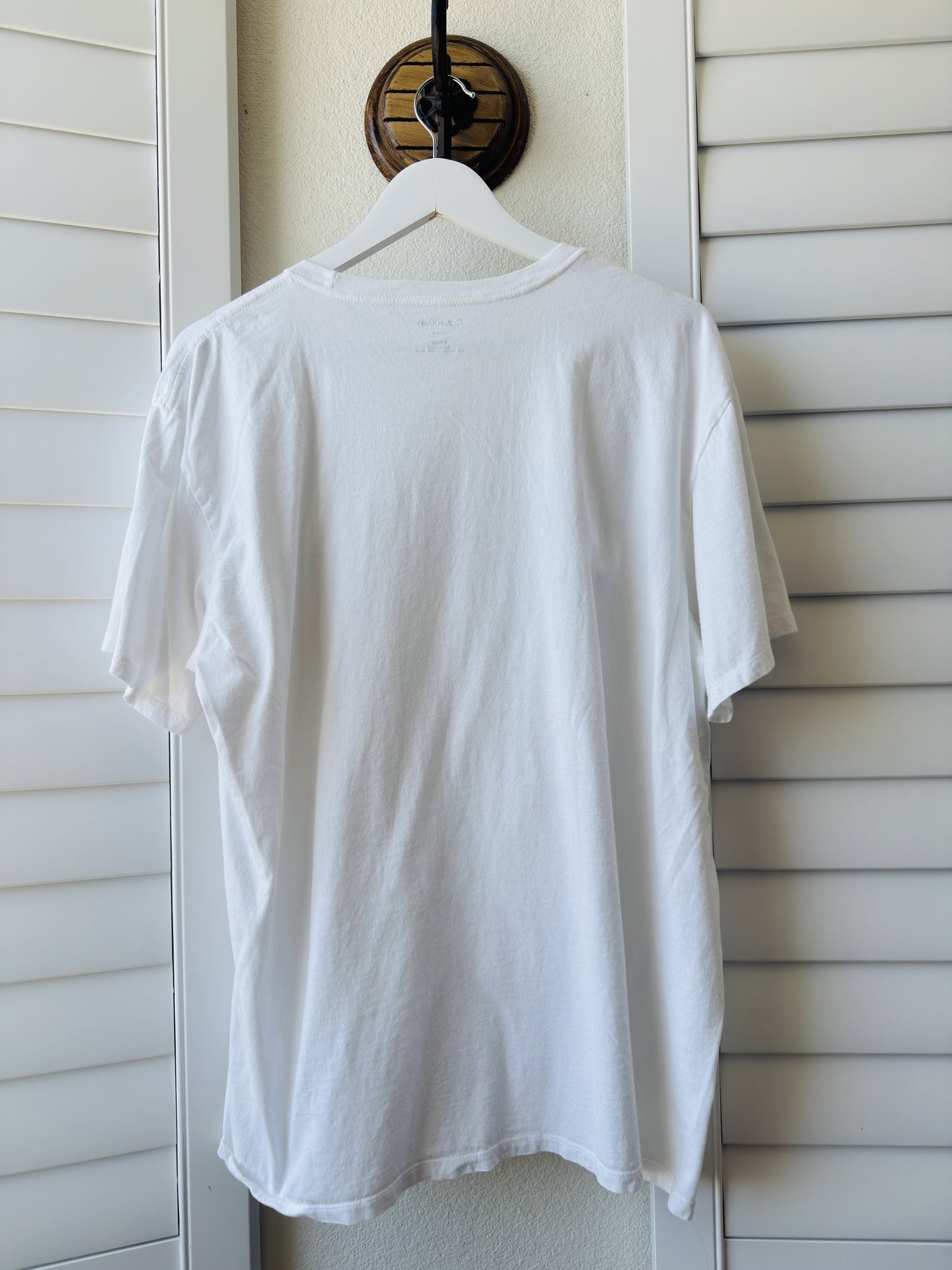 Calvin Klein Classic Fit White Crewneck T-Shirt - Size XL