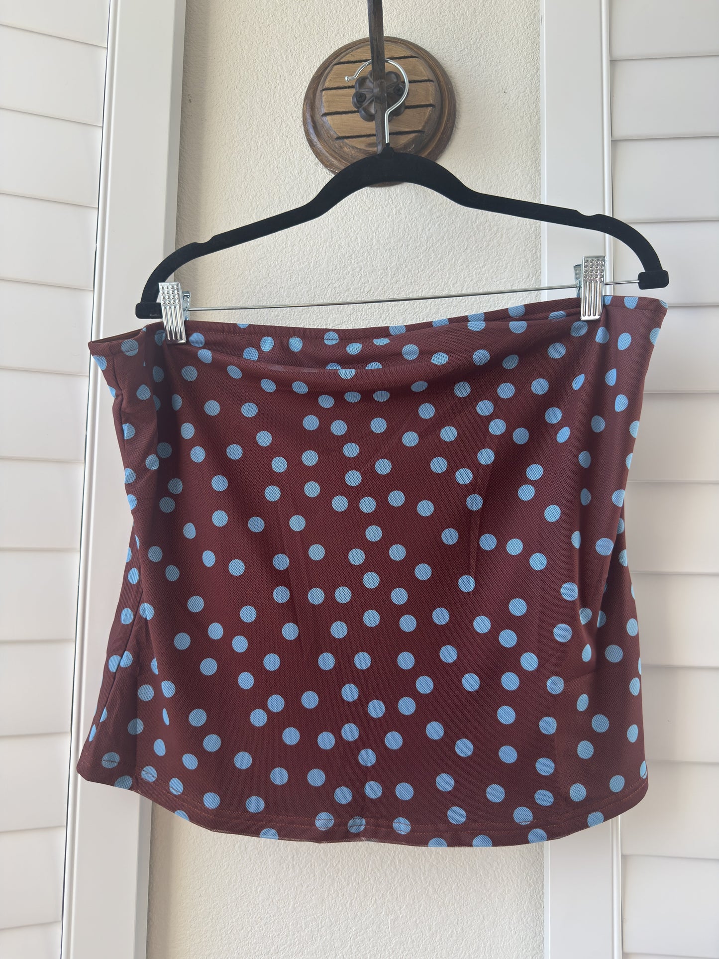 PrettyGarden Polka Dot Strapless Tube Top - Size XXL