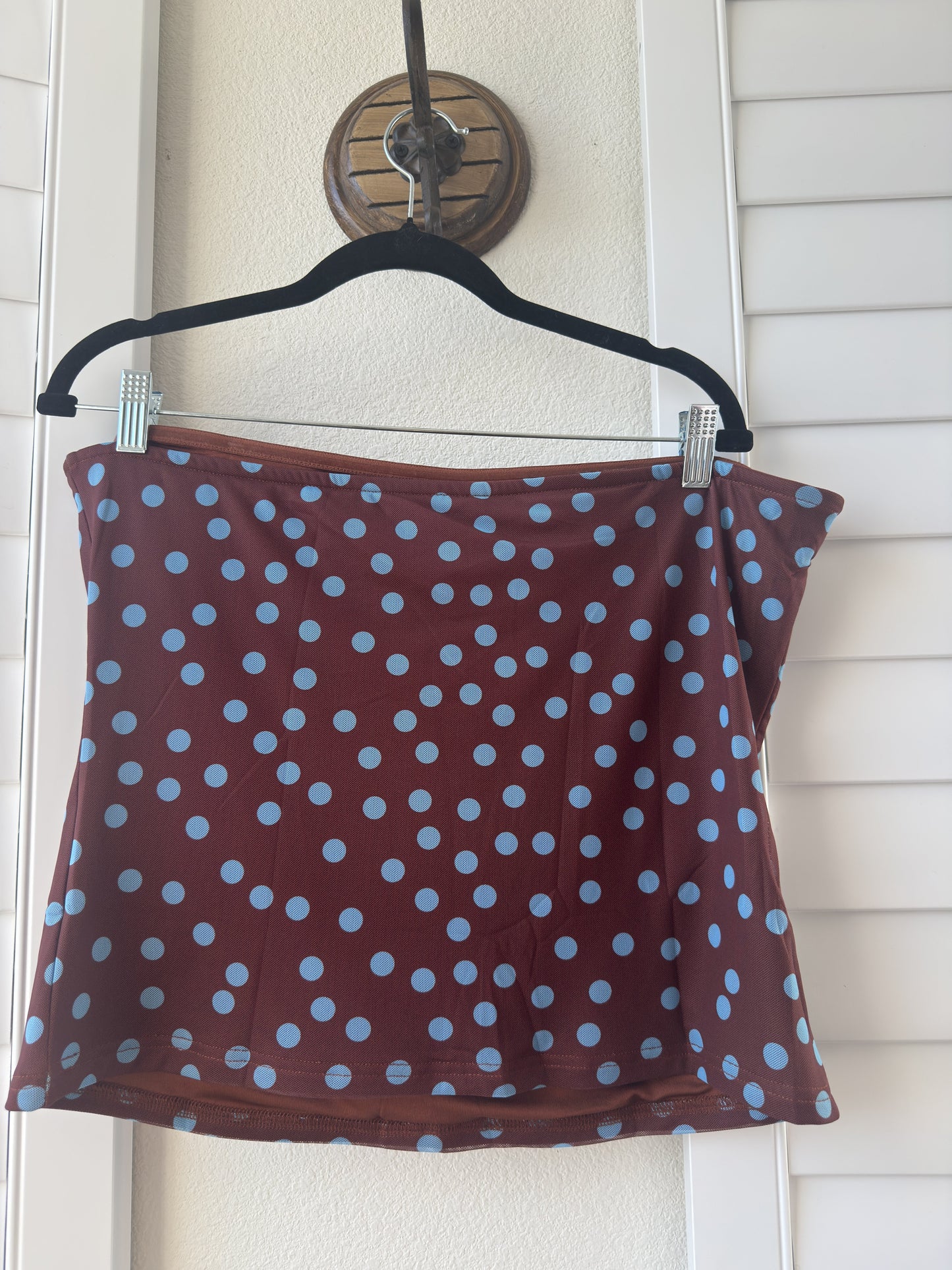 PrettyGarden Polka Dot Strapless Tube Top - Size XXL