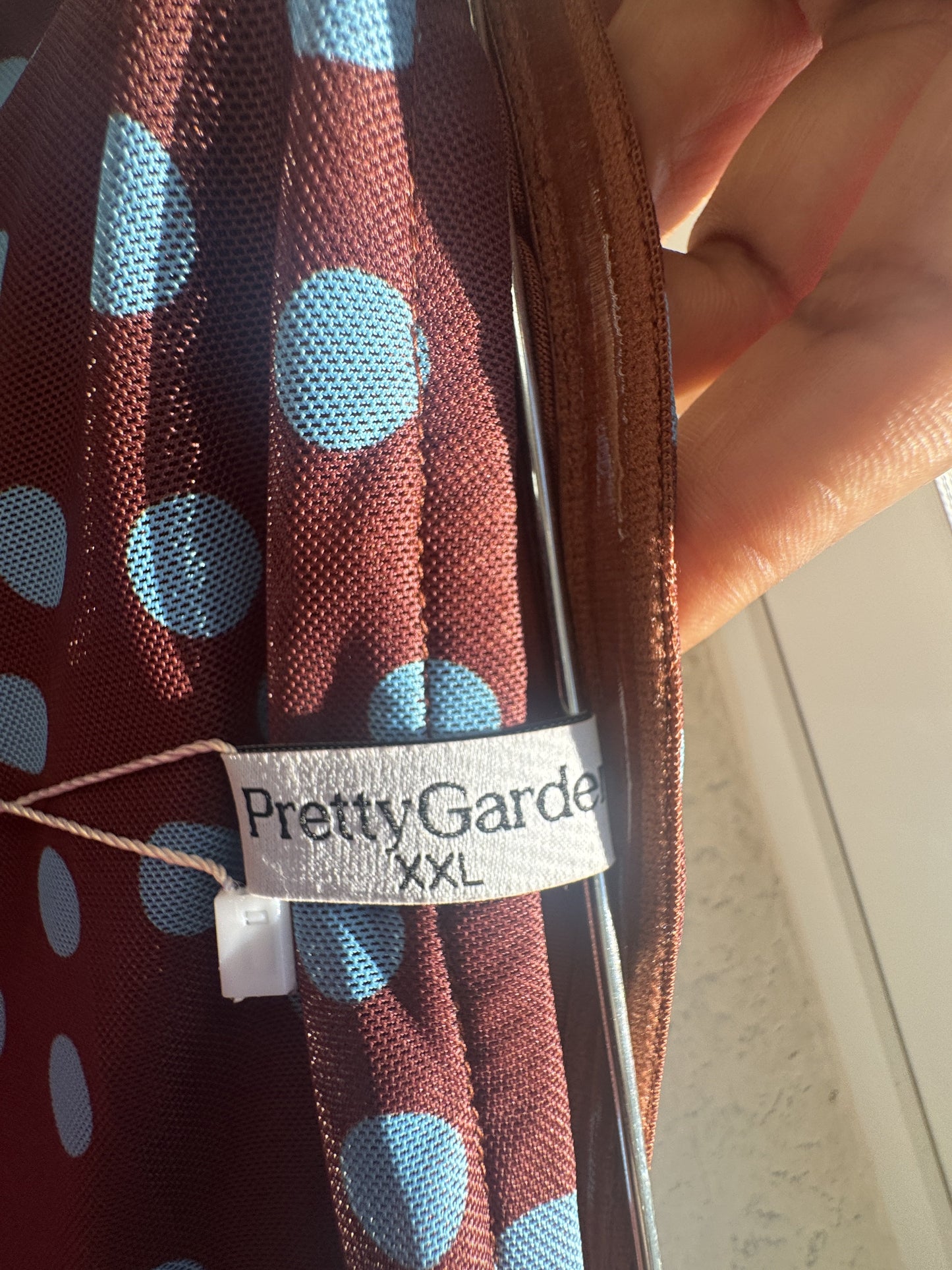 PrettyGarden Polka Dot Strapless Tube Top - Size XXL