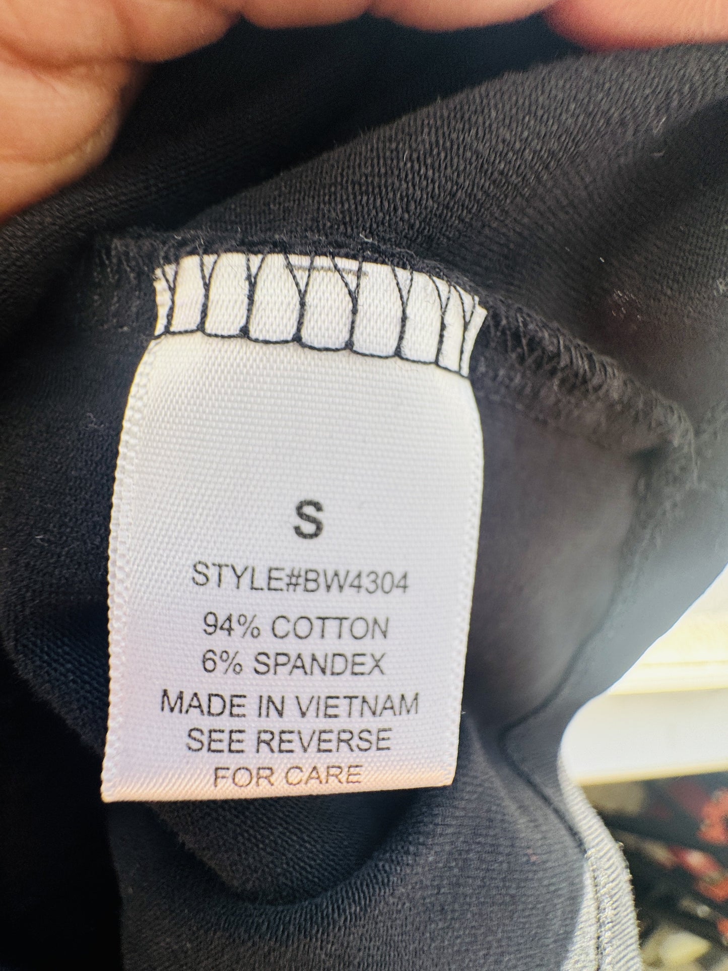 Better Be Black Cropped Pocket T-Shirt, Size S