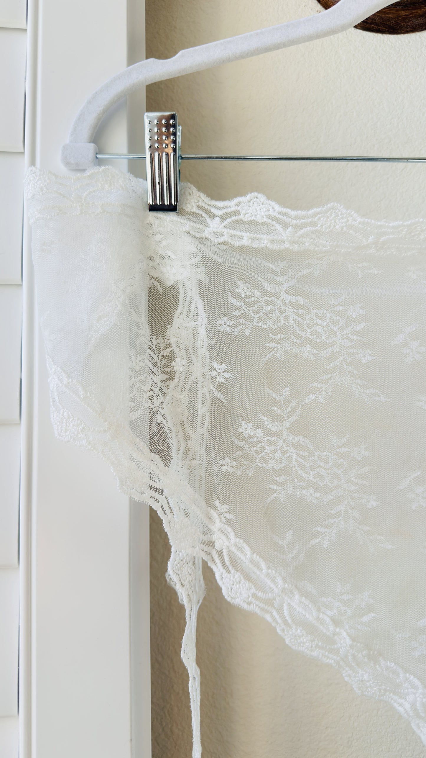 Floral Lace Triangle Hair Scarf Bandana