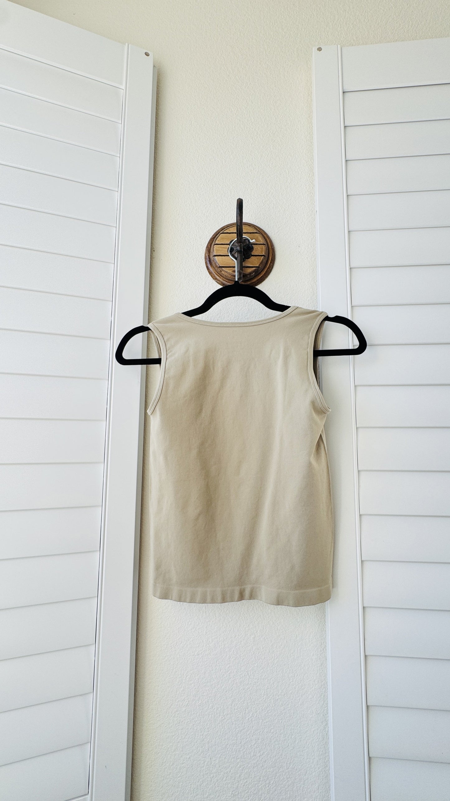 Vital Life Seamless Ribbed Square Neck Tank Top - Size M